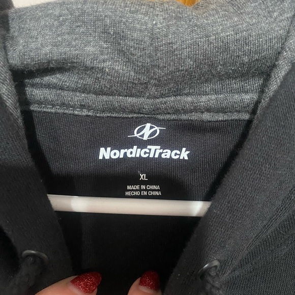NWT Nordictrack Black Hoodie - Picture 3 of 5